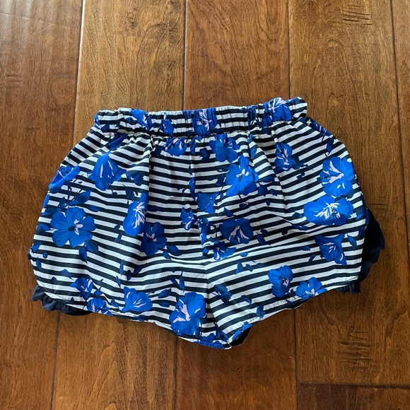 EUC kate spade Hibiscus Stripe short - Picture 4 of 6